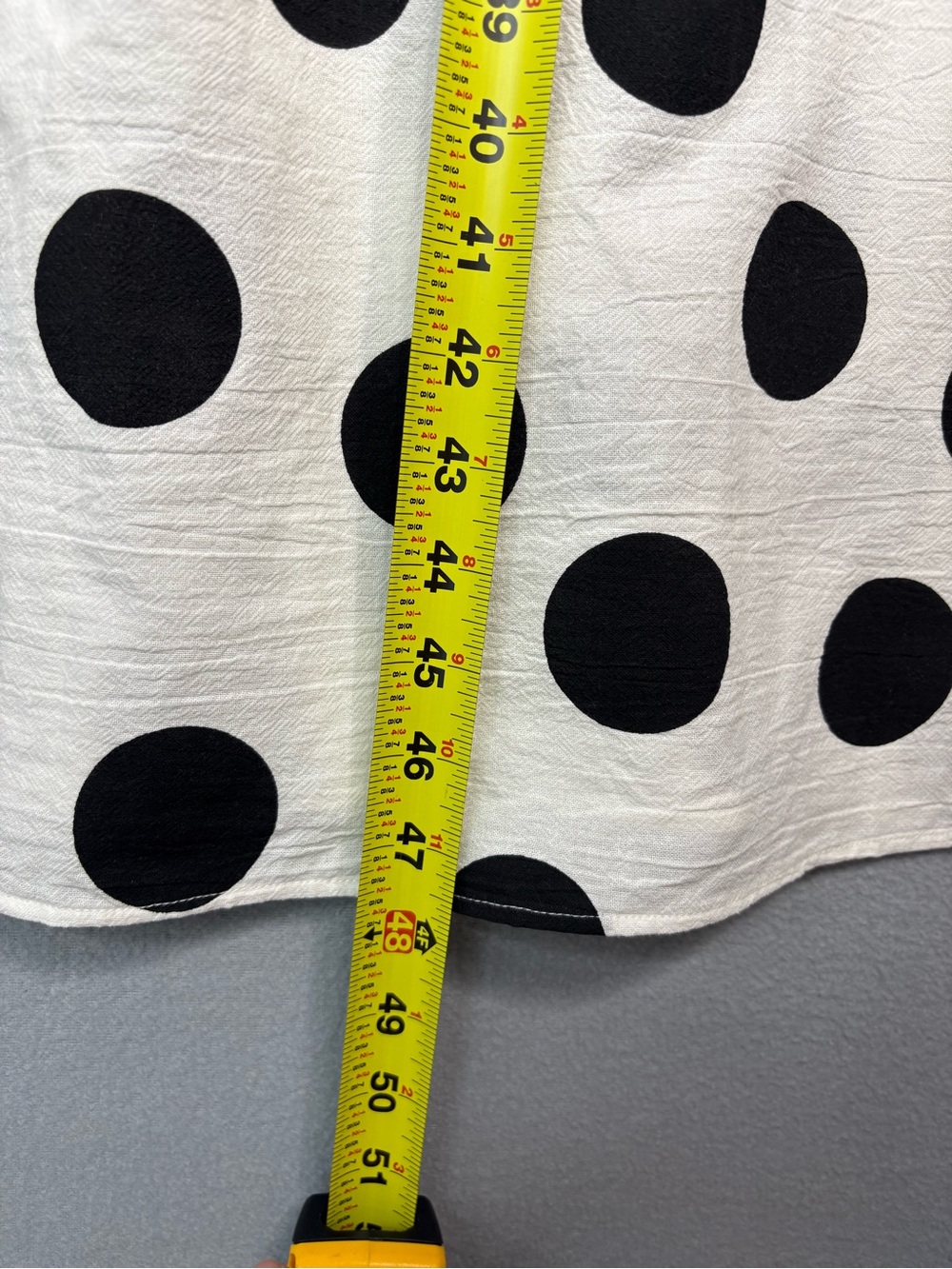Tabitha Brown x Target Black White Polka Dot Maxi Dress XXS Cotton - Picture 5 of 6
